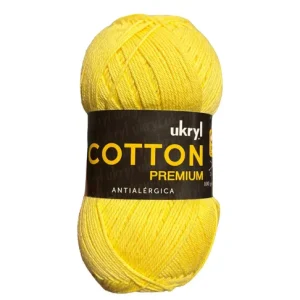 Hilo Algodón Amarillo Pastel 100grs