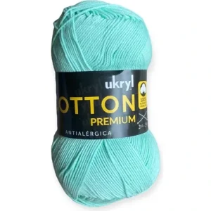 Hilo Algodón Verde Agua 100grs