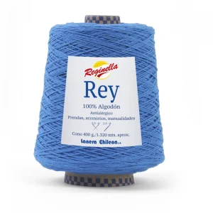 Cono de Algodón Azul Rey