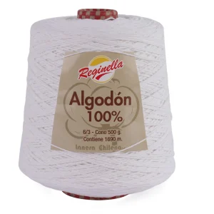 Cono de Algodón Blanco