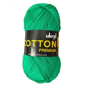 Hilo Algodón Verde Navidad 100grs