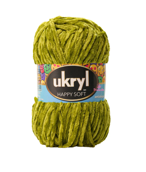 Lana Chenille Verde Pistacho